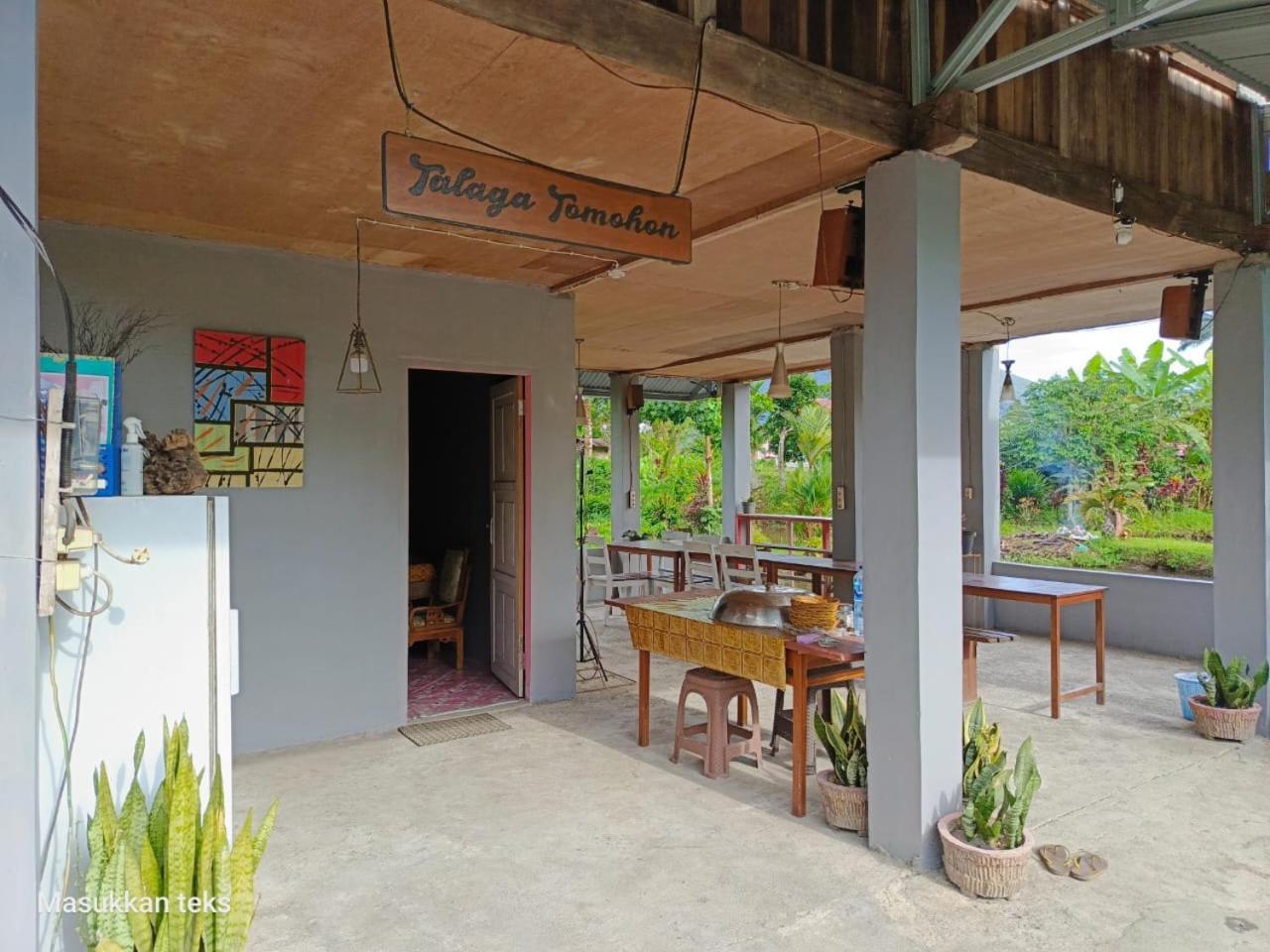 Talaga Tomohon Home Stay And Fishing Pond Buitenkant foto